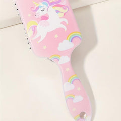 Unicorn Rainbow Pony Air Cushion Comb for Healthy Hair