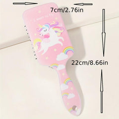 Unicorn Rainbow Pony Air Cushion Comb for Healthy Hair