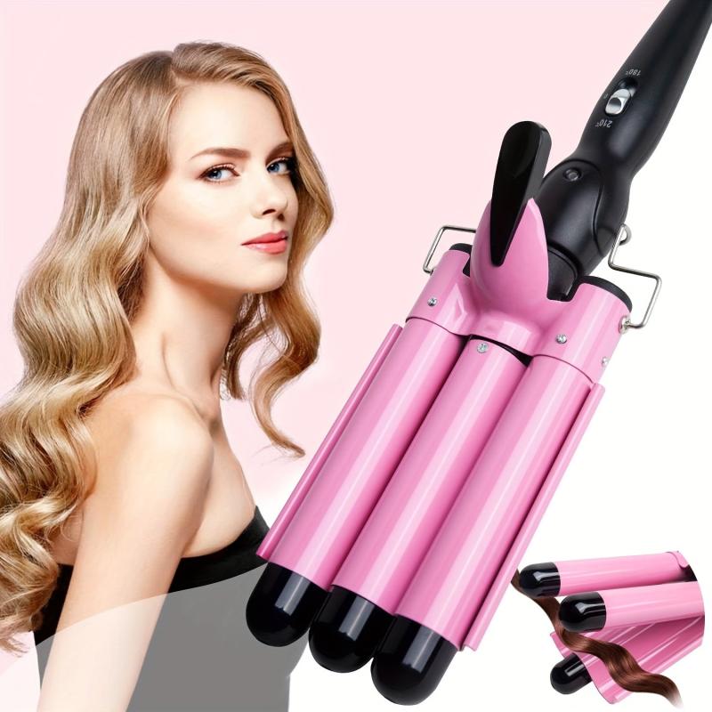 3 Barrel Curling Iron Hair Crimper Professional Hair Curling Wand