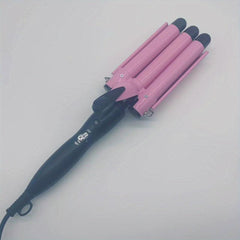3 Barrel Hair Curling Iron Wand Waver Hair Curler Crimper 22mm