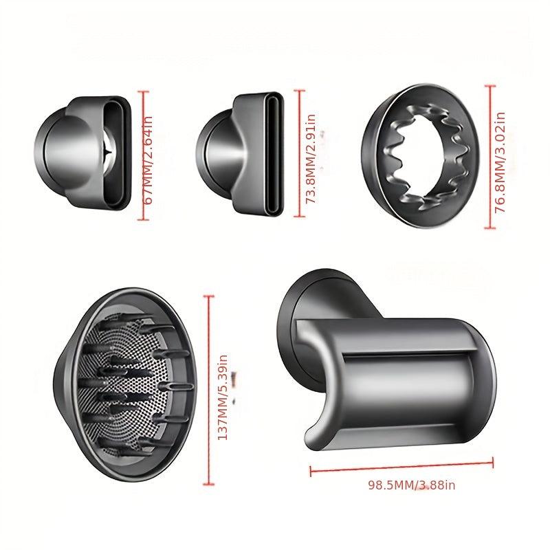 5pcs Magnetic Nozzle Accessories for Hair Dryers