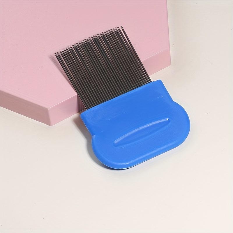 Metal Teeth Needle Comb for Hairdressing Styling