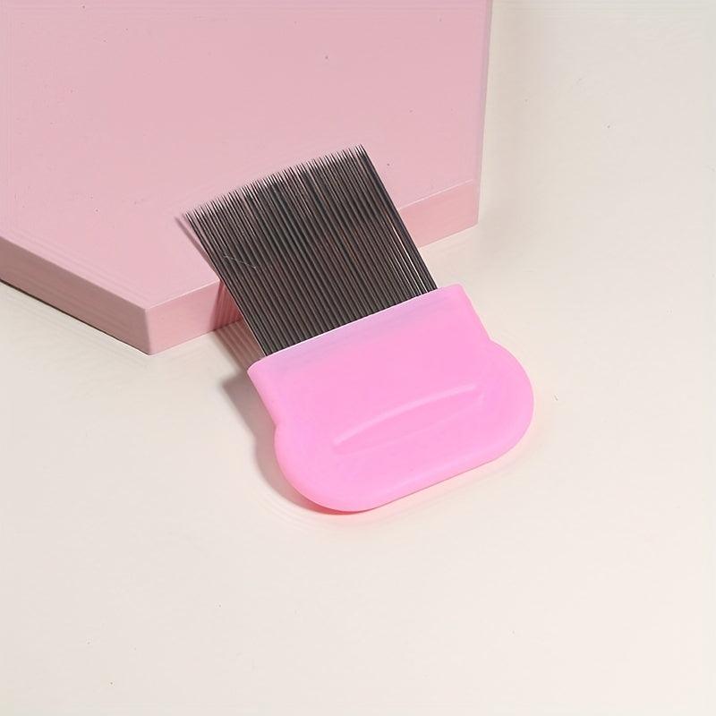 Metal Teeth Needle Comb for Hairdressing Styling