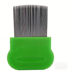 Metal Teeth Needle Comb for Hairdressing Styling
