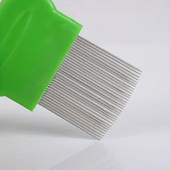Metal Teeth Needle Comb for Hairdressing Styling