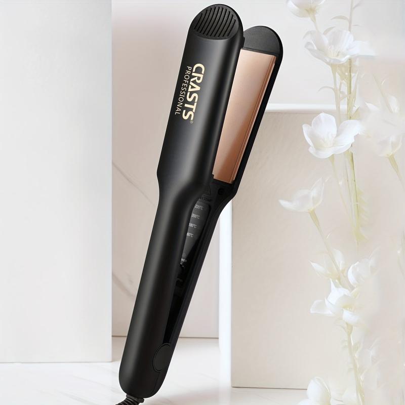 Professional Hair Straightener & Curling Iron - DIY Styling Flat Iron
