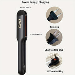 Professional Hair Straightener & Curling Iron - DIY Styling Flat Iron