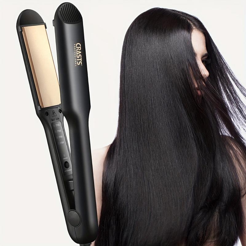Professional Hair Straightener & Curling Iron - DIY Styling Flat Iron
