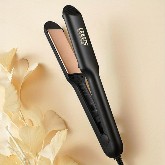 Professional Hair Straightener & Curling Iron - DIY Styling Flat Iron