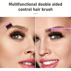 Hair Styling Brush Set: Teasing, Edge, Comb, Fluffy Hair - 4 Pcs