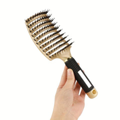 Large Curved Detangling Hair Brush Scalp Massage Hair Brush