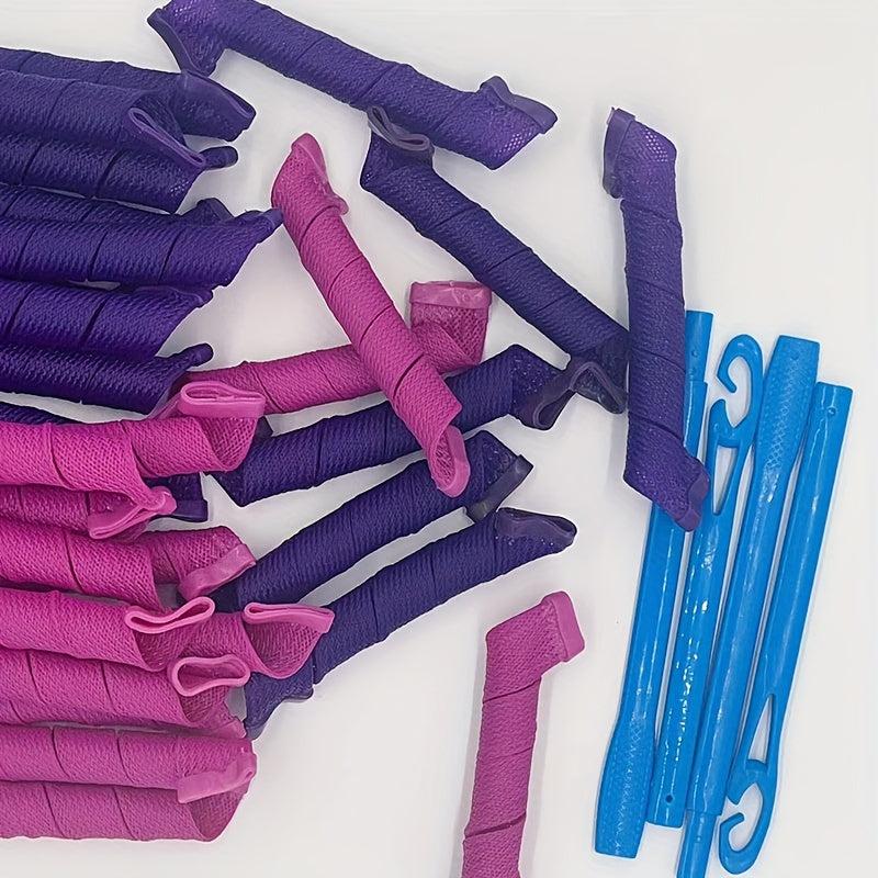 Heatless Hair Curlers No Heat Spiral Curls Hair Curlers With Hooks