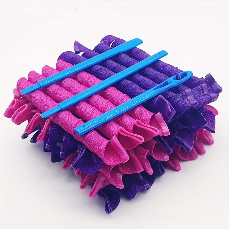 Heatless Hair Curlers No Heat Spiral Curls Hair Curlers With Hooks