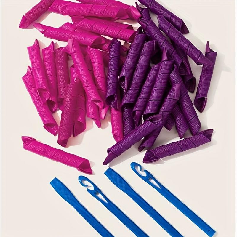 Heatless Hair Curlers No Heat Spiral Curls Hair Curlers With Hooks