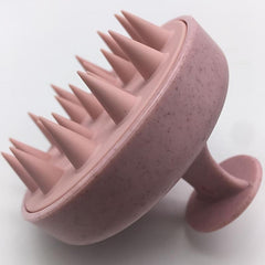 Silicone Shampoo Brush Hair Washing Scalp Massager