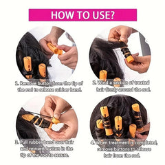 10pcs Cold Wave Perm Rods Set Hair Curling Rods For Long Hair