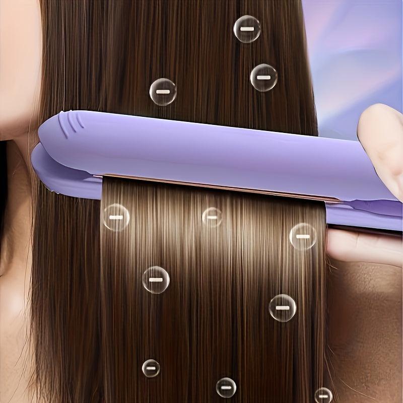 2 in 1 Hair Straightener Curler Portable Styling Tool