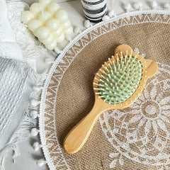 Bear Ear Hair Comb Scalp Massage Bamboo Air Cushion Comb