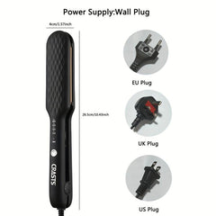 Dual purpose Hair Curler Hair Straightener Hair Styling Wide Flat Iron