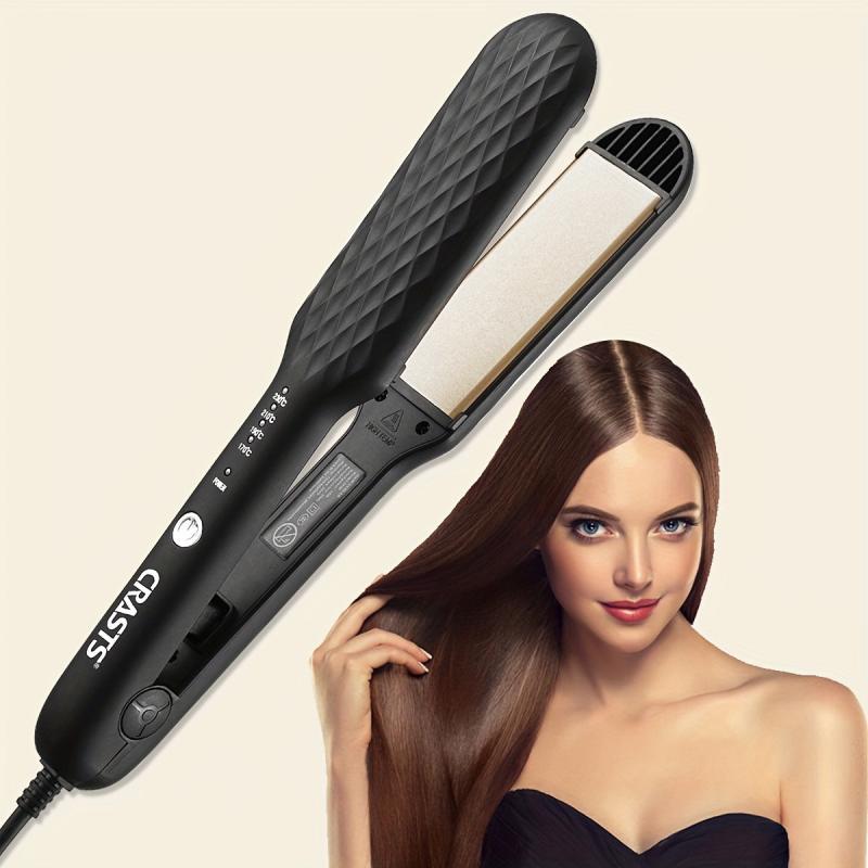Dual purpose Hair Curler Hair Straightener Hair Styling Wide Flat Iron