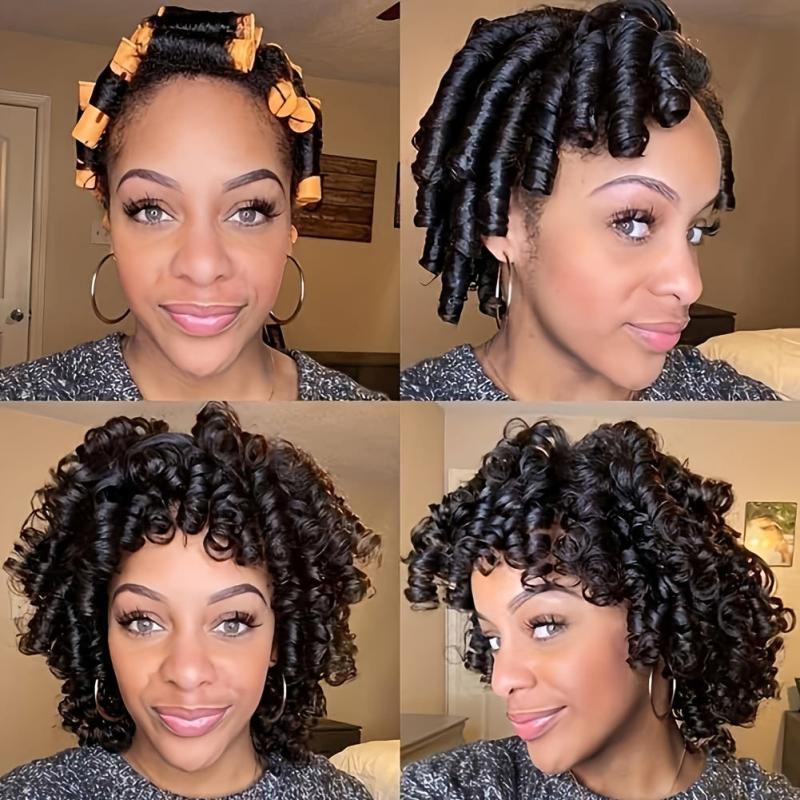 40pcs DIY Perm Rods Set No Heat Hair Curling Rods For Hair Styling
