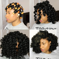 40pcs DIY Perm Rods Set No Heat Hair Curling Rods For Hair Styling