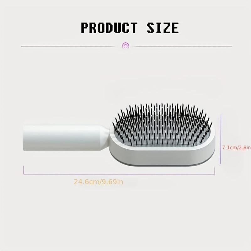 Self Cleaning Hair Brush 3D Air Cushion Massager Brush