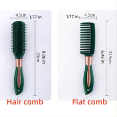Green Detangling Comb Airbag Comb Scalp Massage Hair Brush