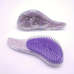 Cartoon Pattern Detangling Comb Anti Knot Hairdressing Comb