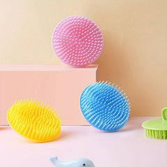 Soft Shampoo Brush Scalp Massage Wet Dry Hair