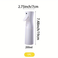 200ml Hair Spray Bottle Fine Mist Refillable High Pressure Sprayer