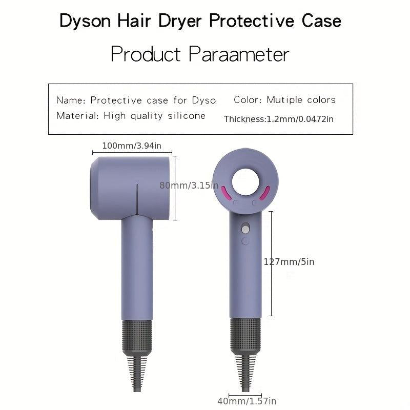 Hair Dryer Protective Cover Silicone Case Accessories