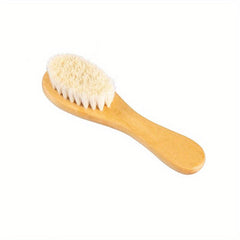 Natural Goat Bristles Soft Hair Brush Detangling Hair Brush