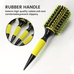 Professional Boar Bristle Round Comb Ceramic Ionic Round Comb