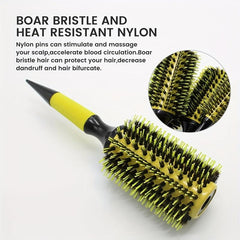 Professional Boar Bristle Round Comb Ceramic Ionic Round Comb
