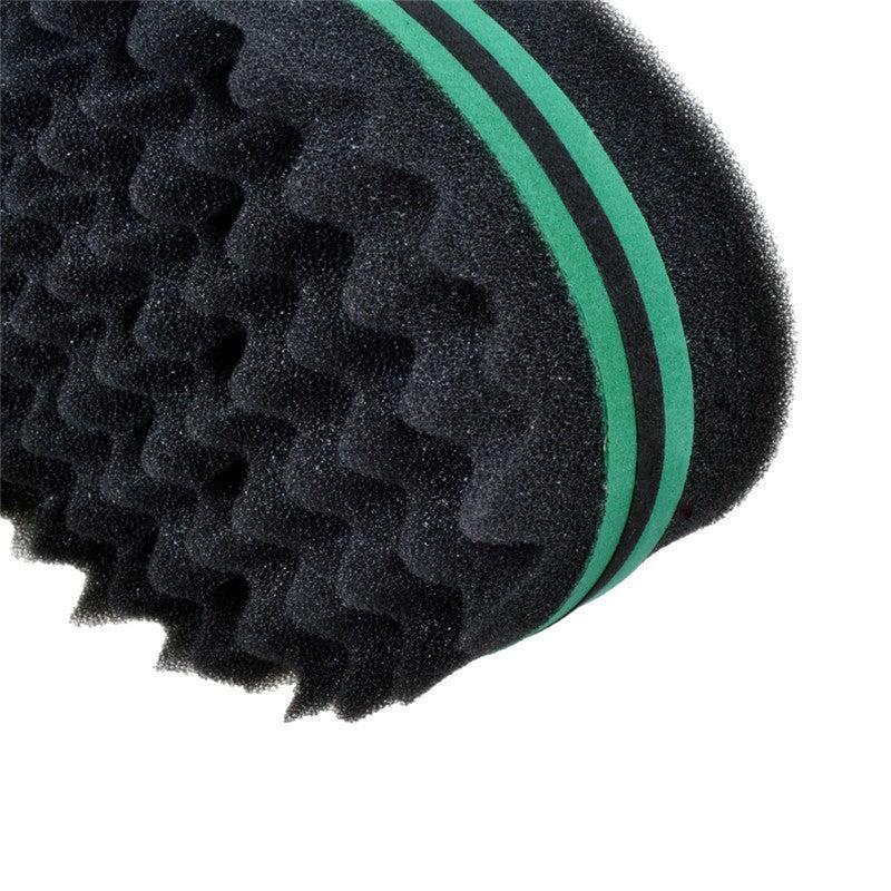 Hair Twist Sponge Small Holes Comb Wave Brush for Curls Women Men