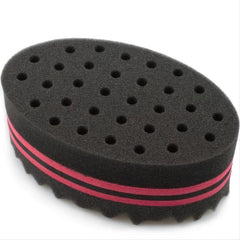 Hair Twist Sponge Small Holes Comb Wave Brush for Curls Women Men