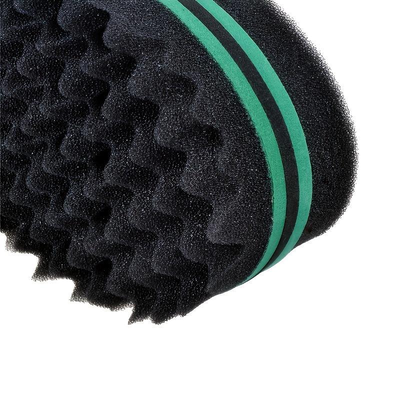 Hair Twist Sponge Small Holes Comb Wave Brush for Curls Women Men