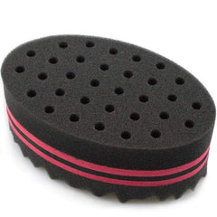 Hair Twist Sponge Small Holes Comb Wave Brush for Curls Women Men