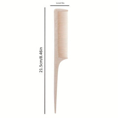 Anti Static Wheat Straw Hairdressing Comb with Rat Tail