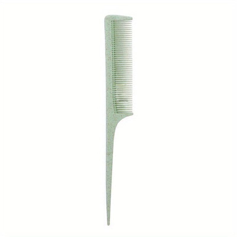 Anti Static Wheat Straw Hairdressing Comb with Rat Tail