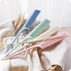Anti Static Wheat Straw Hairdressing Comb with Rat Tail