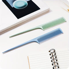 Anti Static Wheat Straw Hairdressing Comb with Rat Tail