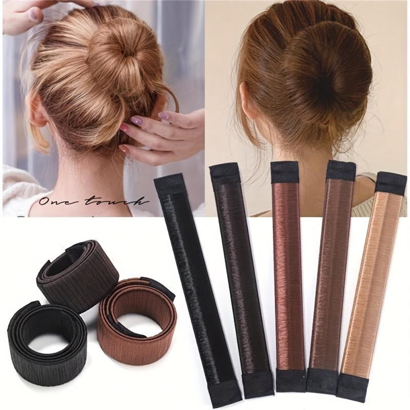 French Twist Donut Bun Maker for Women and Girls