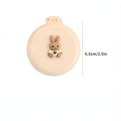 Portable Animal Air Cushion Comb with Mirror