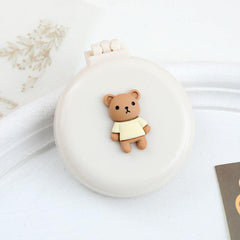 Portable Animal Air Cushion Comb with Mirror