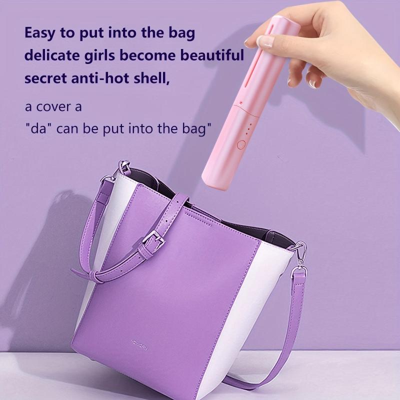 Portable Wireless Hair Straightener USB Charging