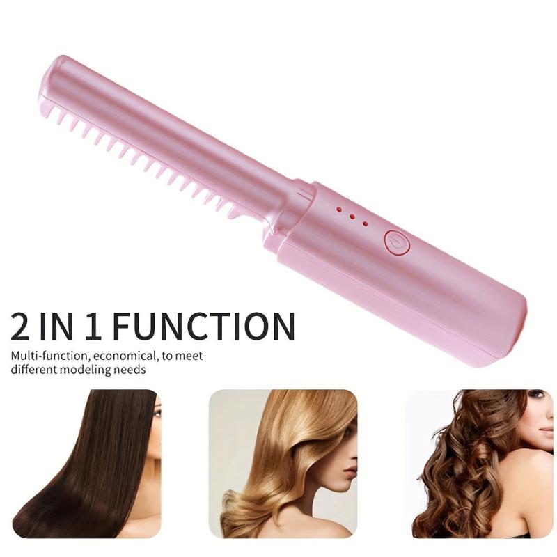 Portable Wireless Hair Straightener USB Charging