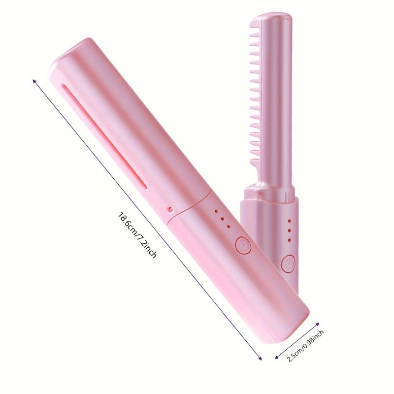 Portable Wireless Hair Straightener USB Charging