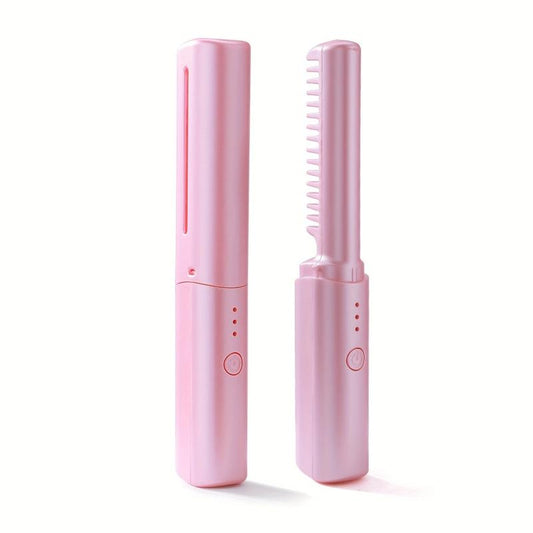Portable Wireless Hair Straightener USB Charging